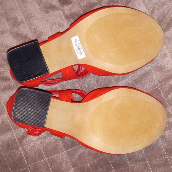 **NWT** TORRID RED PLATFORM DORSAY SIZE 7W - Picture 9 of 13